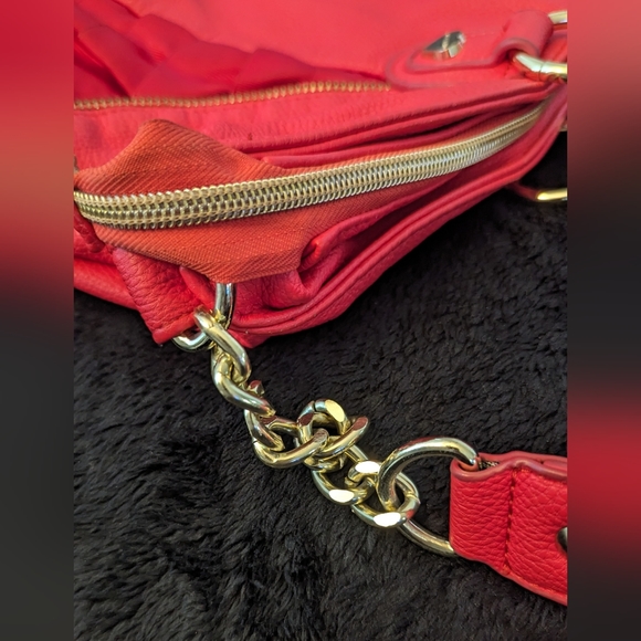 Betsey Johnson Coral Hobo Bag/Purse - Picture 3 of 4